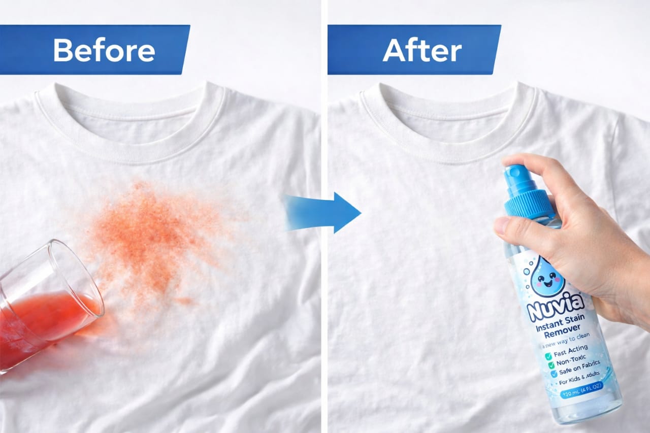 🌟 NUVIA – The Instant Stain Remover Spray